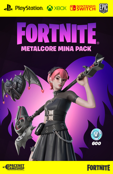 Fortnite - Metalcore Mina Pack